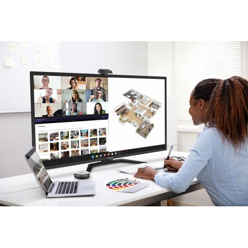 Монітор iiyama 42,5 16:9 VA UHD РК монітор, 3 мс, 60 Гц, PiP/PbP , 2xHDMI, 1xDP, 1xmDP, 1xDP out, 2xUSB 3.0, 2xUSB  X4373UHSU-B1