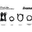 Монітор iiyama 42,5 16:9 VA UHD РК монітор, 3 мс, 60 Гц, PiP/PbP , 2xHDMI, 1xDP, 1xmDP, 1xDP out, 2xUSB 3.0, 2xUSB  X4373UHSU-B1