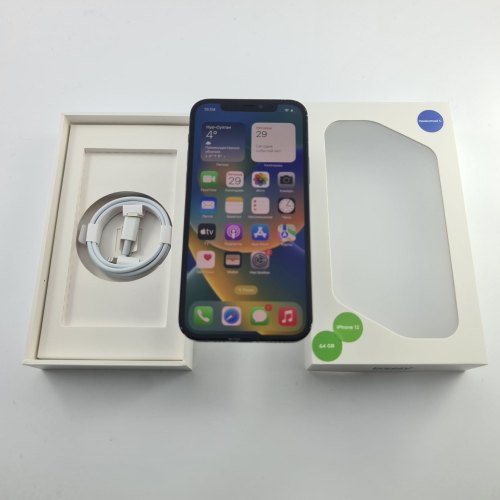 Смартфон Apple iPhone 12 64 GB Black USED **