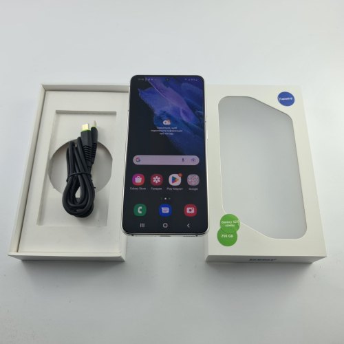 Смартфон Samsung Galaxy S21 256 GB Phantom White USED **
