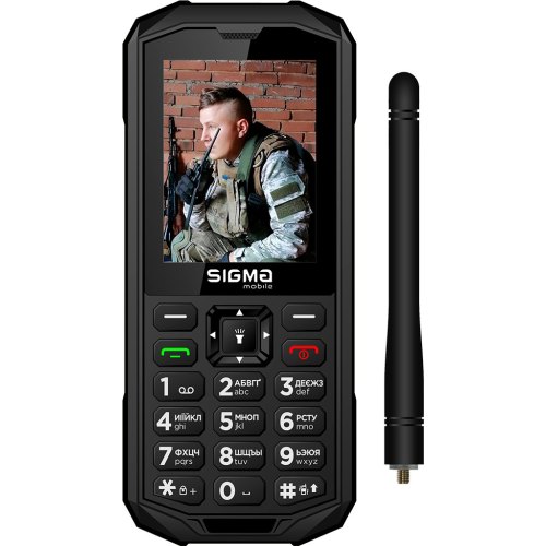 Мобільний телефон Sigma mobile X-treme PA68 Wave Dual Sim Black (4827798466612)