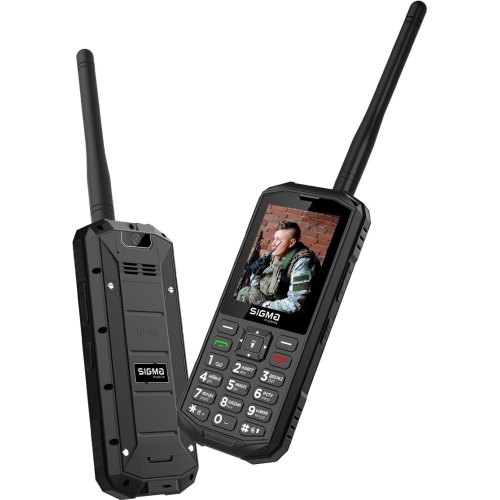 Мобільний телефон Sigma mobile X-treme PA68 Wave Dual Sim Black (4827798466612)