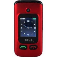 Мобільний телефон Sigma mobile Comfort 50 Shell Duo Type-C Dual Sim Red/Black (4827798212516)