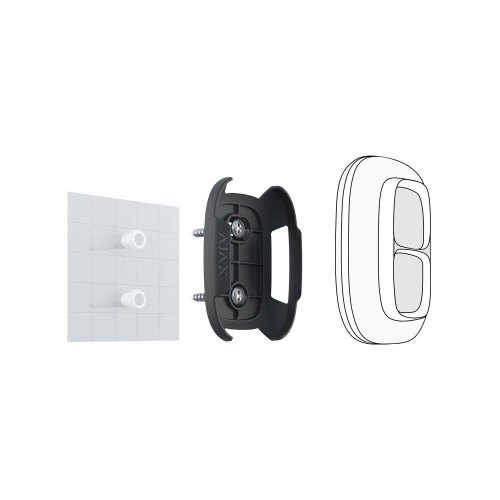 Ajax, Holder for Button/Double Button black тримач для тривожної кнопки