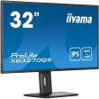 Монітор iiyama ProLite 31.5 16:9 IPS РК монітор, 2560х1440, 4мс, 1xDVI- DL/1xHDMI/1xDP, SP (3 Вт+3 Вт), HAS XB3270QS-B5