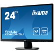 Монітор iiyama ProLite 23.8 16:9 VA РК, 1920х1080, 75 Гц, 4 мс, 1xHDMI/1xDP 1.2/2xUSB 2.0, SP (2 Вт+2 Вт)  X2483HSU-B5