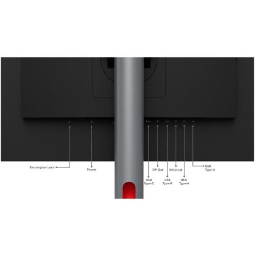 Монітор Lenovo ThinkVision P27h-30 27 16:9 IPS РК, 2560х1440, 4мс, 60 Гц, H DR10, 1xHDMI 2.0/1xDP 1.4/1xDP Out/5xUSB 3.2/1xUSB