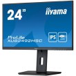 Монітор iiyama 23.8 16:9 IPS РК, 1920х1080, 4 мс, 75 Гц, 1xHDMI/1xDP/1xUSB Type C (до 65 Вт)/2xUSB 3.0, SP XUB2492HSC-B5
