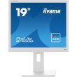 Монітор iiyama 19 5:4 TN РК монітор, 1280х1024, 60 Гц, 5 мс, 1xV GA/1xDVI, HAS, білий корпус  B1980D-W5