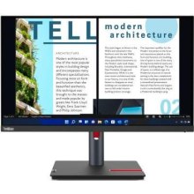 Монітор Lenovo P24q-30 23.8 16:9 IPS РК, 2560х1440, 4 мс, 60 Гц, HDR10, 1xHDMI 2.0/1xDP 1.4/1xDP Out/4xUSB 3.2, LT P24q-30