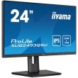 Монітор iiyama 23.8 16:9  IPS РК монітор, 2560х1440, 4 мс, 1xHDM I/1xDisplayPort/3xUSB 3.0, SP 2x2Вт, HAS XUB2493QSU-B5