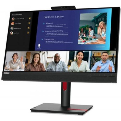 Монітор Lenovo T24v-30 23.8 16:9 IPS РК, 1920х1080, 75 Гц, 1xVGA /1xHDMI 1.4/1xDP 1.2/1xUSB 2.0/3xUSB 3.2, LTS