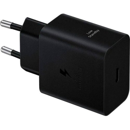 Мережевий зарядний пристрiй Samsung EP-T4511XBEGEU 45W Compact Power Adapter (w C to C Cable) Black
