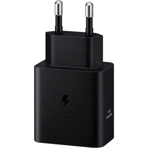 Мережевий зарядний пристрiй Samsung EP-T4511XBEGEU 45W Compact Power Adapter (w C to C Cable) Black