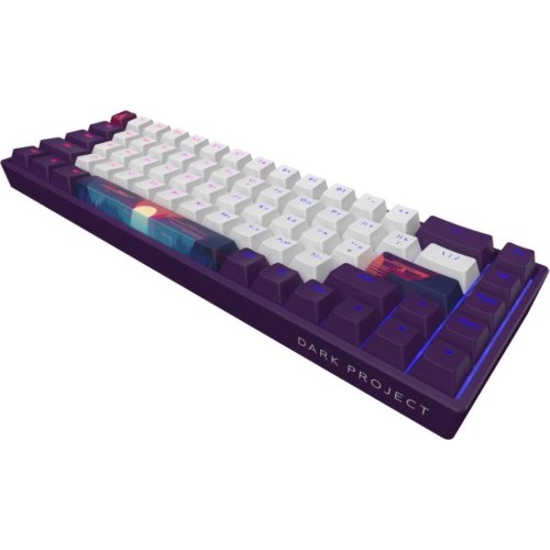 Ігрова клавіатура, дротова, DARK PROJECT 68 Sunrise - RGB  ANSI ENG/UA