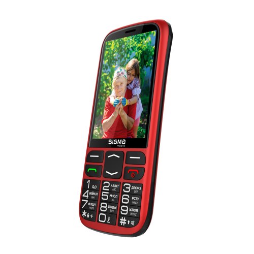 Мобільний телефон Sigma mobile Comfort 50 Optima Dual Sim TYPE-C Red