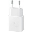 Мережевий зарядний пристрiй Samsung EP-T1510NWEGEU 15W Power Adapter w/o Cable White