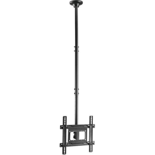 Кріплення стельове Gembird CM-70ST-01 Діагональ 37- 70 / Кут нахилу/повороту 0-15°/180° Кріпильні отвори VESA 400x400 / Навантаження 30 кг