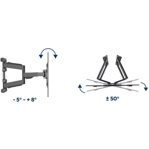 Кріплення настінне Gembird WM-75ST-02 32-75 похило-поворотне