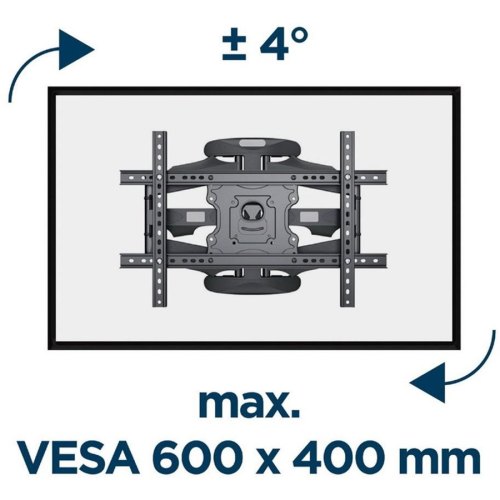 Кріплення настінне Gembird WM-75ST-01 32-75 похило-поворотне