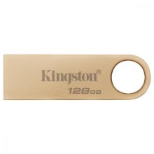 USB флеш Kingston 128GB DataTraveler SE9 G3 Gold USB 3.2 (DTSE9G3/128GB)