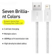 Baseus Dynamic Series Fast Charging Data Cable USB to Lightning 2m White (CALD000502)