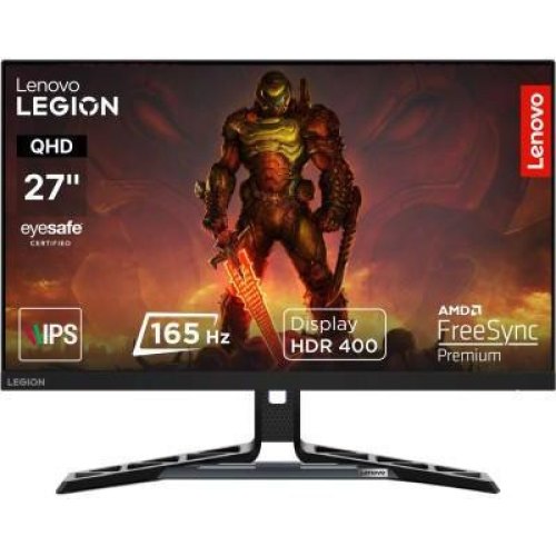 Монітор Lenovo Legion R27q-30 27 16:9 ігровий IPS РК, 2560х1440, 0.5 мс , 180 Гц, AMD FreeSync, HDR, 2xHDMI 2.1/1xDP 1.4