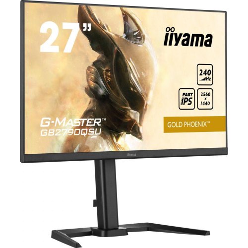 Монітор iiyama GB2790QSU-B5 27 16:9 Fast IPS ігровий РК, 2560х1440, 1  мс (MPRT), 240 Гц, FreeSync, HDR400, 1xHDMI 2.0/1