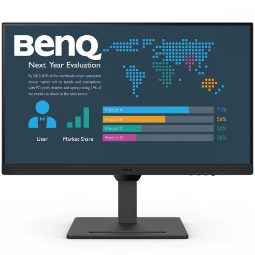 Монітор BenQ BL2790QT BLACK 27 16:9 IPS, 2560х1440, 75 Гц, 5 мс, 1 xHDMI 1.4/1xDP 1.2/1xDP Out/3xUSB 3.2/USB Type C