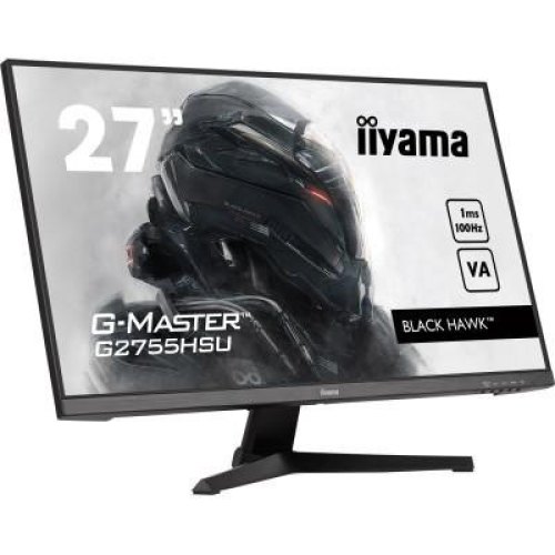 Монітор iiyama G2755HSU-B1 27 16:9 VA ігровий РК, 1920х1080, 1 мс (M PRT), 100 Гц, FreeSync, 1xHDMI 1.4/1xDP 1.2/2xUSB