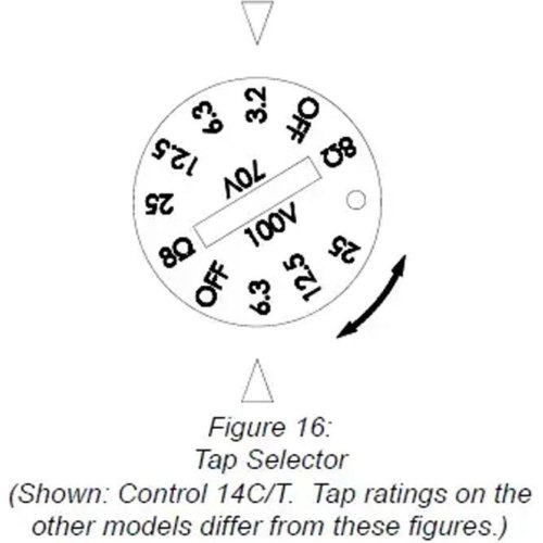 Врізна трансформаторна акустична система, JBL CONTROL 16C/T