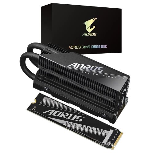 Накопичувач, SSD NVMe M.2 2280, Gigabyte 2TB AORUS PCIe 5.0 (AG512K2TB)