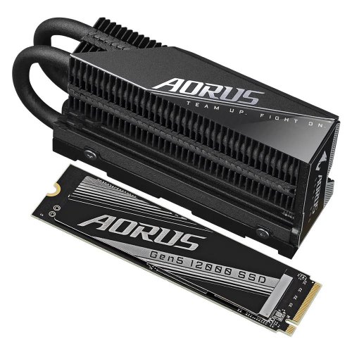 Накопичувач, SSD NVMe M.2 2280, Gigabyte 2TB AORUS PCIe 5.0 (AG512K2TB)