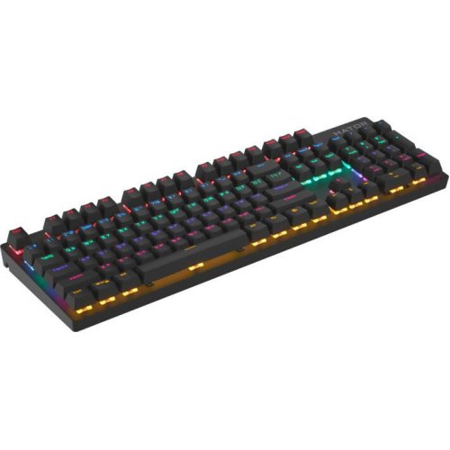 Клавіатура дротова, механічна,  Hator Starfall Rainbow Origin Red (HTK-608-BBG)