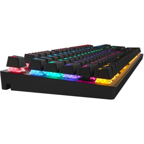 Клавіатура дротова, механічна,  Hator Starfall Rainbow Origin Red (HTK-608-BBG)