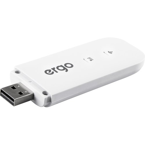 Модем USB+Wi-Fi 4G - ERGO W023-CRC9 3G/4G (cat4) USB Wi-Fi router w/ant.connector, White