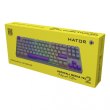 Клавіатура механічна, дротова, Hator Rockfall 2 Mecha TKL Autograph Edition (HTK-526) titanium