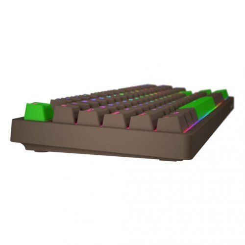 Клавіатура механічна, дротова, Hator Rockfall 2 Mecha TKL Autograph Edition (HTK-527) choco