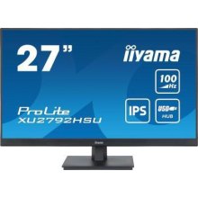 Монітор iiyama XU2792HSU-B6 27 16:9 IPS РК, 1920х1080, 0.4 мс (MPRT),  100Гц, FreeSync, 1xHDMI/1xDP/4xUSB 3.2, SP 2x2