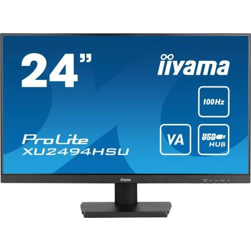 Монітор iiyama XU2494HSU-B6 23.8 16:9 VA РК, 1920х1080, 1мс (MPRT),  100Гц, FreeSync, 1xHDMI 1.4/1xDP 1.2/2xUSB 2.0
