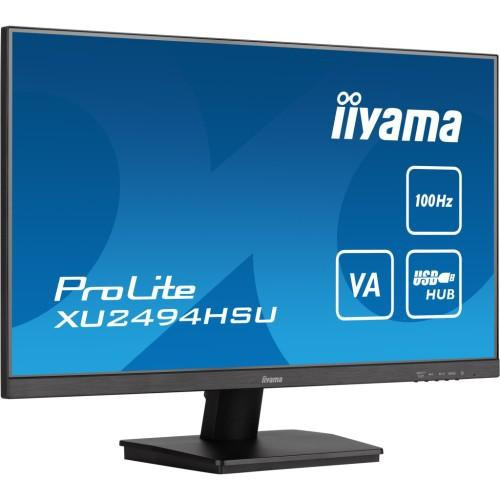 Монітор iiyama XU2494HSU-B6 23.8 16:9 VA РК, 1920х1080, 1мс (MPRT),  100Гц, FreeSync, 1xHDMI 1.4/1xDP 1.2/2xUSB 2.0