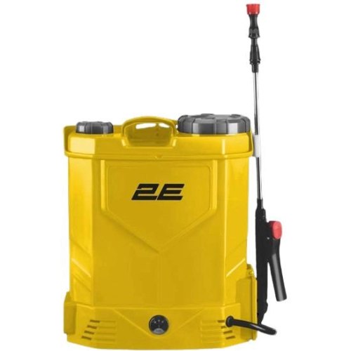 Обприскувач акумуляторний 2E AquaSpray 12LR 12л 12В 1х8А·год 4.5бар 2.9л·хв 4.5кг вольтметр