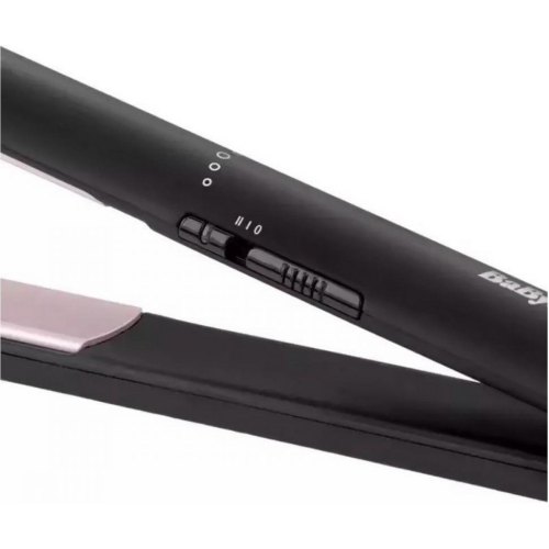 Випрямляч Babyliss, 41Вт, темп.режимов-2, 200 - 230С, кераміка, чорний