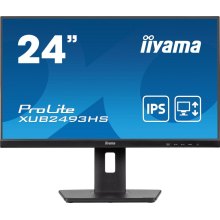 Монітор iiyama XUB2493HS-B6 23.8 16:9 IPS РК, 1920х1080, 0,5 мс (MPRT), 100 Гц, Adaptive Sync, 1xHDMI 1.4/1xDP 1.2
