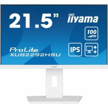 Монітор iiyama XUB2292HSU-W6 ProLite 21.5 16:9 IPS РК, 1920х1080, 0.4 мс (MPRT), 100 Гц, FreeSync, 1xHDMI/1xDP/4xUSB 3.2, HAS, S XUB2