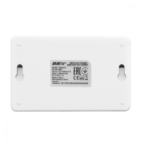 Комутатор 2E PowerLink SF105C, 5xFE, Некерований