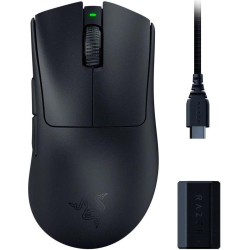 Миша, бездротова, RAZER DeathAdder V3 PRO and HyperPolling Wireless Dongle (RZ01-04630300-R3WL)