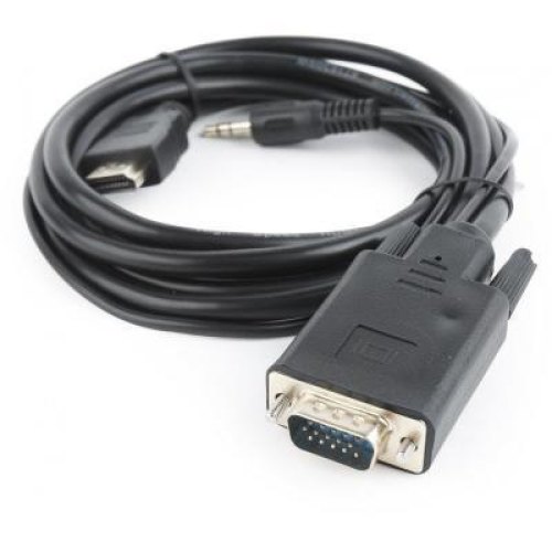 Перетворювач цифрового HDMI сигналу в VGA відео 3.0 m Cablexpert A-HDMI-VGA-03-10