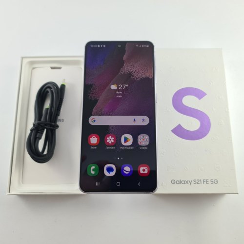 Смартфон Samsung Galaxy S21 FE 5G 128 GB Lavender USED **