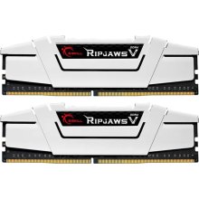 Модуль пам'яті, 32GB(2x16GB), DDR4, 3600Mhz,G.Skill Ripjaws V White (F4-3600C18D-32GVW)